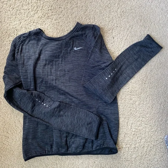 Nike Longsleeve Fleece Lined Running - Picture 1 of 4